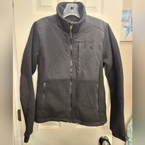 The north face black fleece jacket coat women's size XS extra small